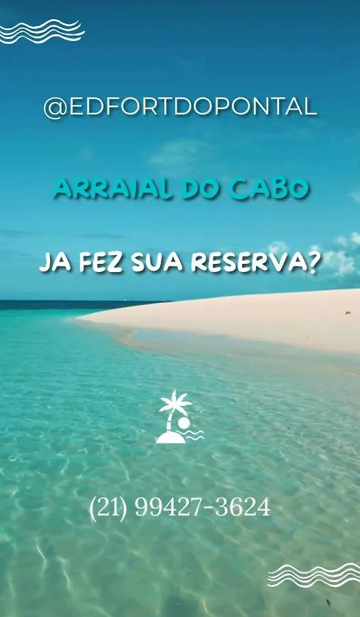 Fort Do Pontal - Apto Na Praia Grande - Arraial Do Cabo Rj Apartment